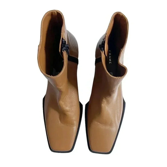 NEW Frame Le Maddox Leather Ankle Bootie size 38 or US 7.5 - Picture 3 of 8